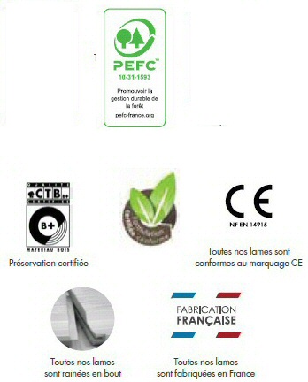 certification Sivalbp Bardage Colors