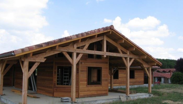 Maisons en bois - Vallery - Maisons bois en Pin des Landes (40)